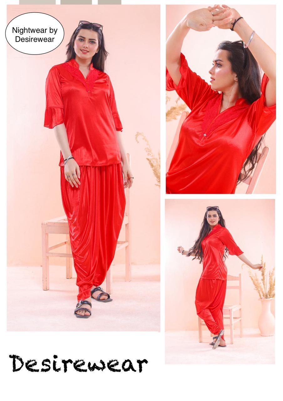 Patyala shalwar 2pcs night wear