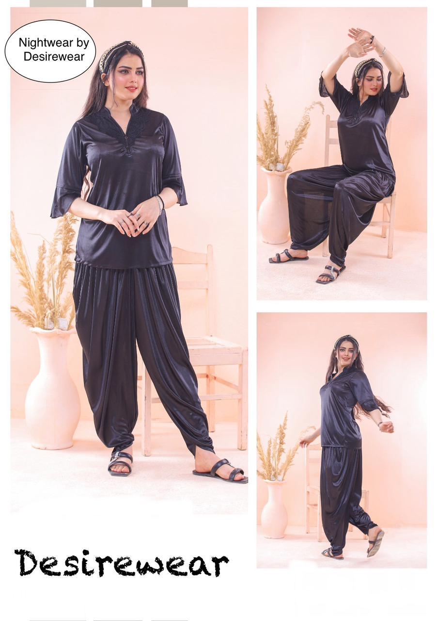 Patyala shalwar 2pcs night wear