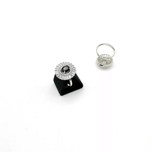 American Diamond Ring Real Stone Fine Quality