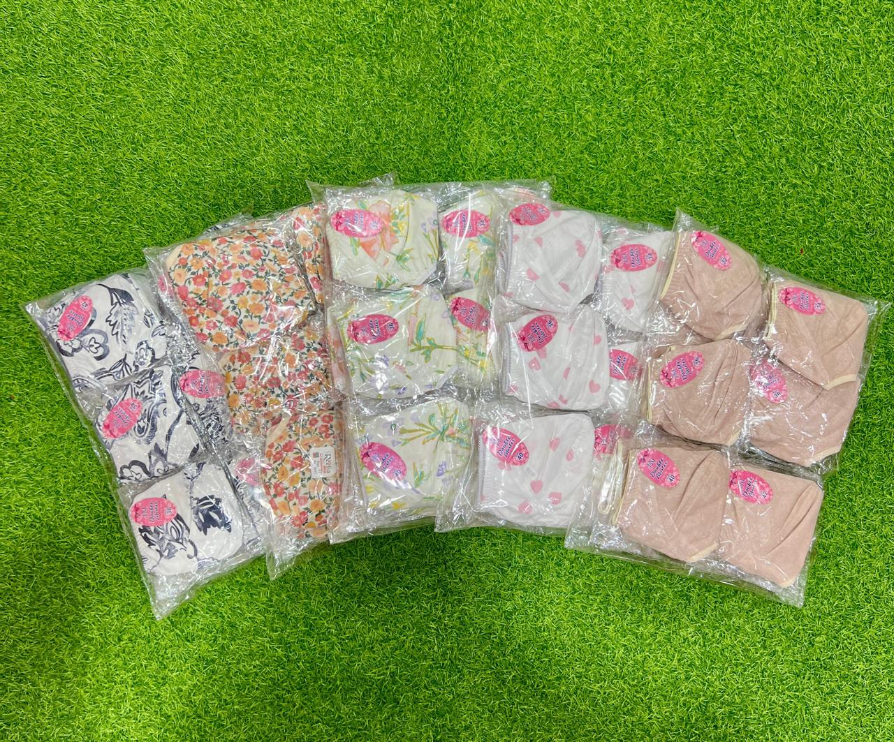 Soft Cotton Bra (Pack of 3)